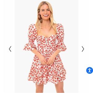 Agua by agua bendita cedro mini dress